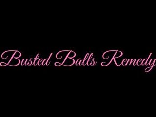 Busted Balls Remedy: Free Busted Tube HD x rated film clip c1